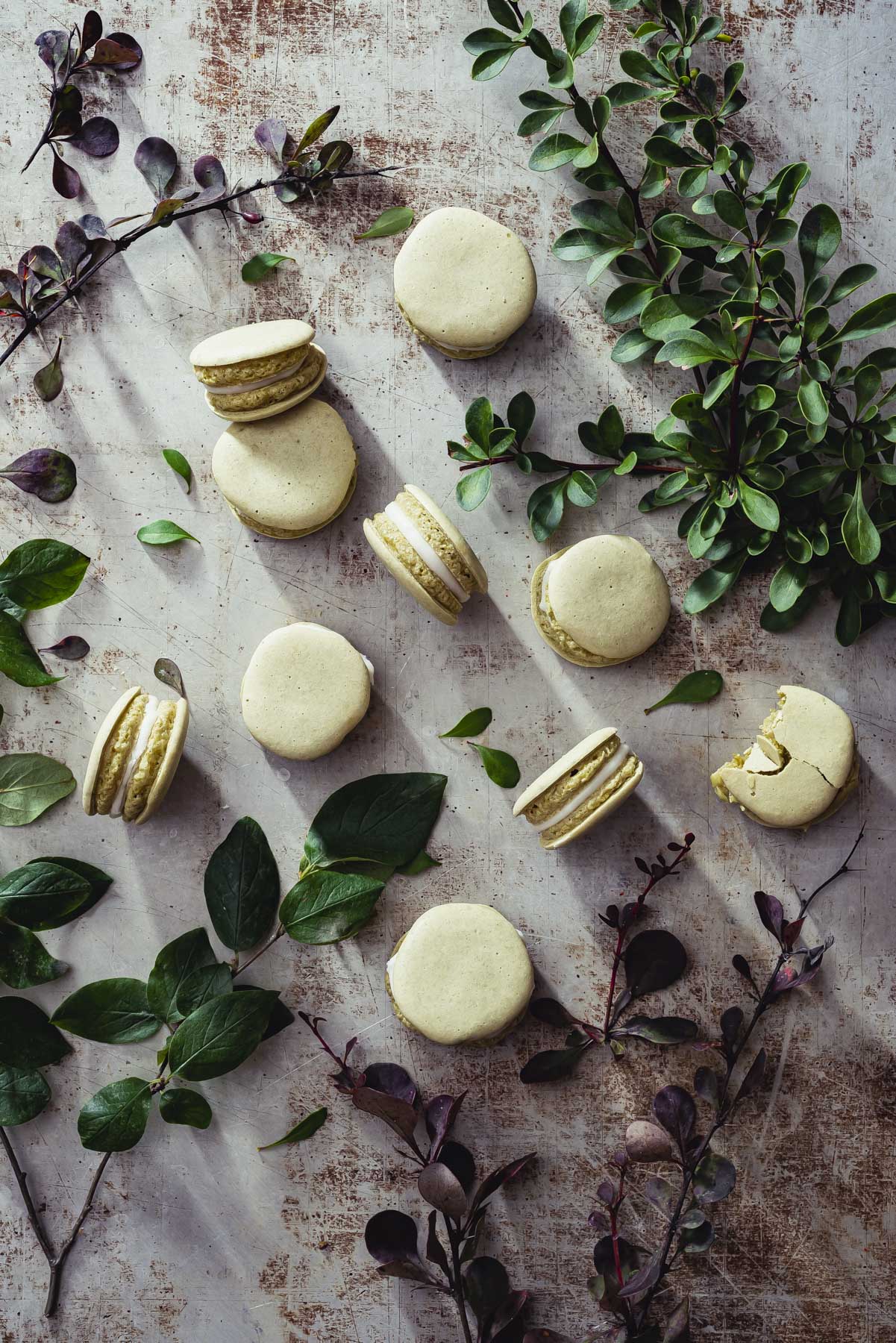 Matcha Macarons